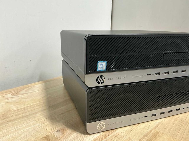 Hp elitedesk 800 g4 sff desktop (2x) - afbeelding 2 van  6