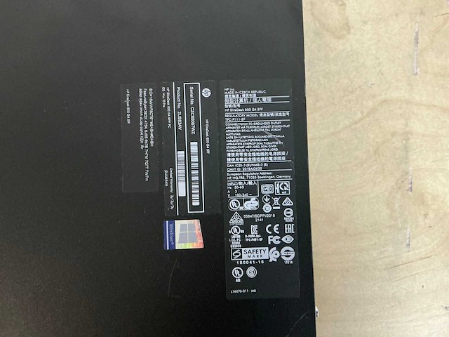 Hp elitedesk 800 g4 sff desktop - afbeelding 5 van  5