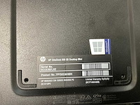 Hp elitedesk 800 g5, core(tm) i5 9th gen, 8 gb ram, 256 gb nvme mini desktops (2x) - afbeelding 6 van  6