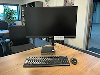 Hp elitedesk 800 g5 desktop met monitor