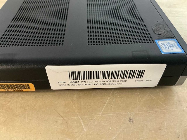 Hp elitedesk 800 g5 i5-9500 desktop - afbeelding 3 van  3