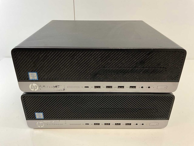 Hp elitedesk 800 g5 sff, core(tm) i5 9th gen, 16 gb ram, 128 gb nvme desktops (2x) - afbeelding 1 van  6