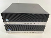 Hp elitedesk 800 g5 sff, core(tm) i5 9th gen, 16 gb ram (1x16gb), 128 gb nvme desktops (2x) - afbeelding 1 van  4
