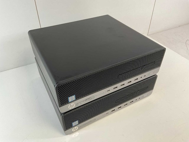 Hp elitedesk 800 g5 sff, core(tm) i5 9th gen, 16 gb ram (1x16gb), 128 gb nvme desktops (2x) - afbeelding 2 van  4