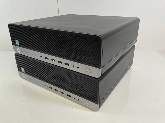 Hp elitedesk 800 g5 sff, core(tm) i5 9th gen, 16 gb ram, 256 gb nvme desktops (2x) - afbeelding 4 van  6