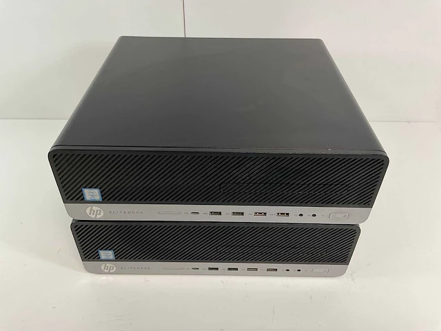 Hp elitedesk 800 g5 sff, core(tm) i5 9th gen, 16 gb ram, 256 gb nvme desktops (2x) - afbeelding 2 van  6