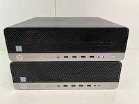 Hp elitedesk 800 g5 sff, core(tm) i5 9th gen, 16 gb ram, 256 gb nvme desktops (2x)