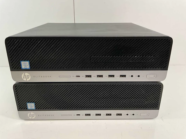Hp elitedesk 800 g5 sff, core(tm) i5 9th gen, 16 gb ram, 256 gb nvme desktops (2x) - afbeelding 1 van  7