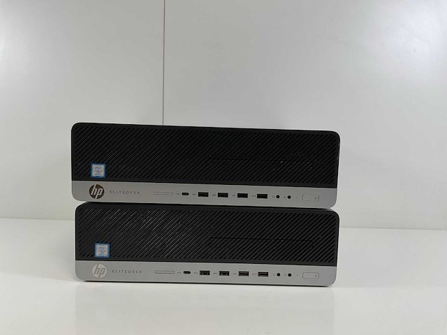Hp elitedesk 800 g5 sff, core(tm) i7 9th gen, 16 gb ram, 512 gb nvme desktops (2x) - afbeelding 1 van  6