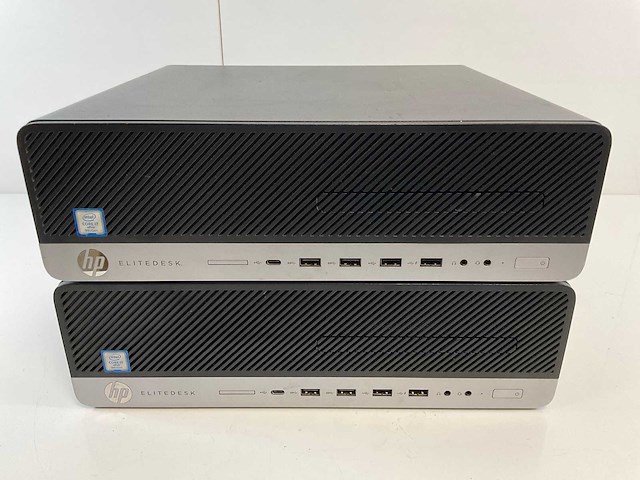 Hp elitedesk 800 g5 sff, core(tm) i7 9th gen, 16 gb ram, 512 gb nvme desktops (2x) - afbeelding 1 van  6