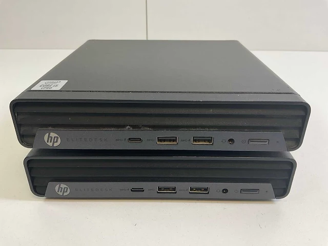 Hp elitedesk 800 g6, core(tm) i5 10th gen, 16 gb ram, 256 gb ssd desktops (2x) - afbeelding 1 van  6