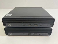 Hp elitedesk 800 g6, core(tm) i5 10th gen, 16 gb ram, 256 gb ssd desktops (2x)