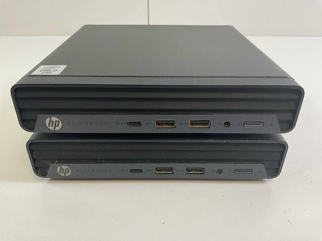 Hp elitedesk 800 g6, core(tm) i5 10th gen, 16 gb ram, 256 gb ssd desktops (2x) - afbeelding 1 van  5