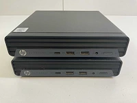 Hp elitedesk 800 g6, core(tm) i5 10th gen, 16 gb ram, 256 gb ssd desktops (2x)
