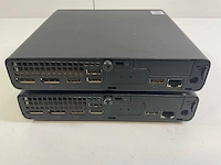 Hp elitedesk 800 g6, core(tm) i5 10th gen, 16 gb ram, 256 gb ssd desktops (2x) - afbeelding 3 van  5