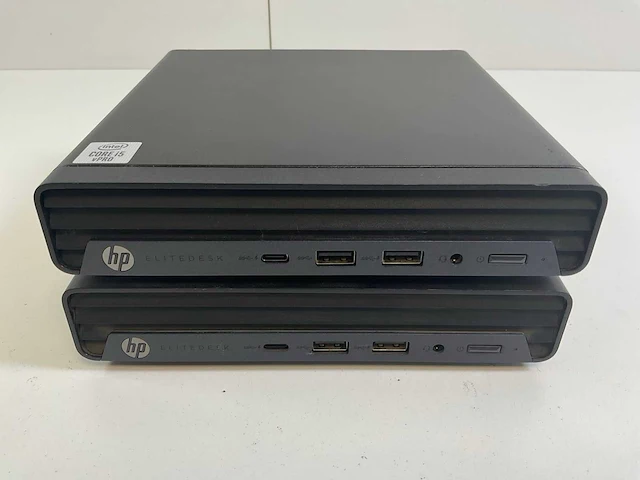 Hp elitedesk 800 g6, core(tm) i5 10th gen, 16 gb ram, 256 gb ssd desktops (2x) - afbeelding 1 van  7