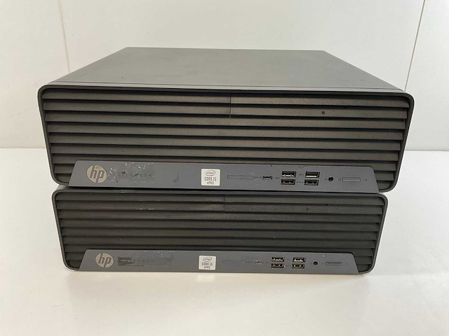 Hp elitedesk 800 g6, core(tm) i5 10th gen, 16 gb ram, no hdd desktop (2x) - afbeelding 1 van  6