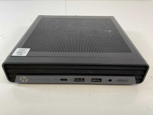 Hp elitedesk 800 g6, core(tm) i7 10th gen, 16 gb ram, 512 gb nvme mini desktop - afbeelding 1 van  5