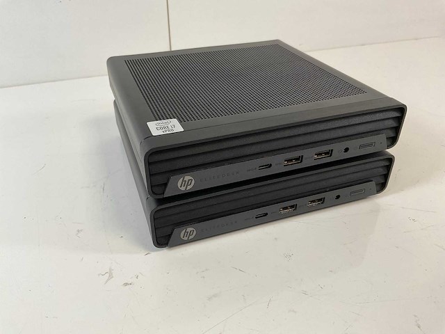 Hp elitedesk 800 g6, core(tm) i7 10th gen, 16 gb ram, 512 gb nvme mini desktops (2x) - afbeelding 2 van  5