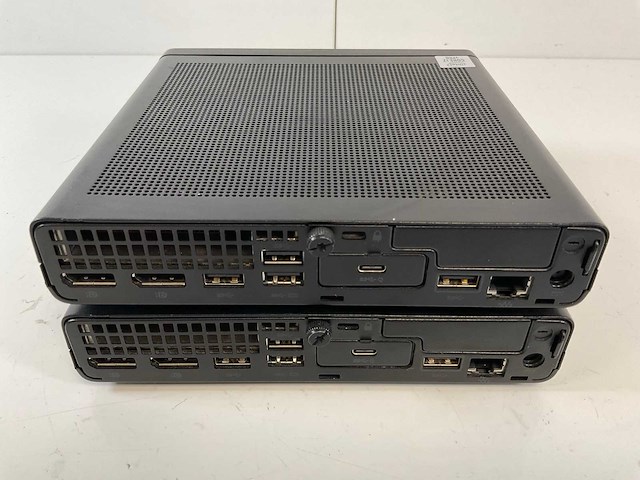 Hp elitedesk 800 g6, core(tm) i7 10th gen, 16 gb ram, 512 gb nvme mini desktops (2x) - afbeelding 4 van  5