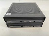 Hp elitedesk 800 g6, core(tm) i7 10th gen, 16 gb ram, 512 gb nvme mini desktops (2x) - afbeelding 1 van  5