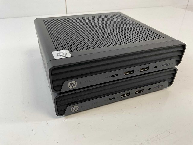 Hp elitedesk 800 g6, core(tm) i7 10th gen, 16 gb ram, 512 gb nvme mini desktops (2x) - afbeelding 2 van  5