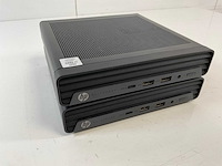 Hp elitedesk 800 g6, core(tm) i7 10th gen, 16 gb ram, 512 gb nvme mini desktops (2x) - afbeelding 2 van  5