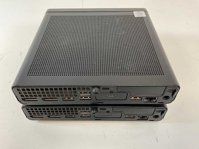 Hp elitedesk 800 g6, core(tm) i7 10th gen, 16 gb ram, 512 gb nvme mini desktops (2x) - afbeelding 4 van  5
