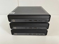 Hp elitedesk 800 g6, core(tm) i7 10th gen, 16 gb ram, 512 gb nvme mini desktops (3x) - afbeelding 1 van  6
