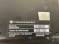 Hp elitedesk 800 g6, core(tm) i7 10th gen, 16 gb ram, 512 nvme mini desktops (3x) - afbeelding 2 van  2