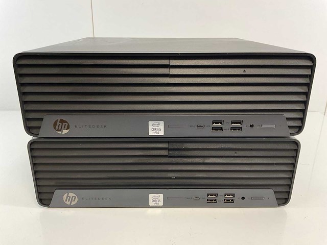 Hp elitedesk 800 g6 sff, core(tm) i5 10th gen, 16 gb ram, 256 gb nvme desktops (2x) - afbeelding 1 van  7