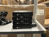 Hp elitedesk cpu: 15-6500t ram: 4gb ssd: 128gb (4x) - afbeelding 2 van  3