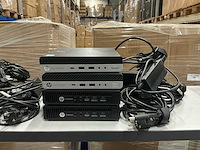 Hp elitedesk cpu: 15-6500t ram: 8gb ssd: 256gb (4x) - afbeelding 1 van  2