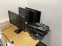 Hp elitedisplay/ compaq - monitor en toetsenbord (3x) - afbeelding 1 van  6