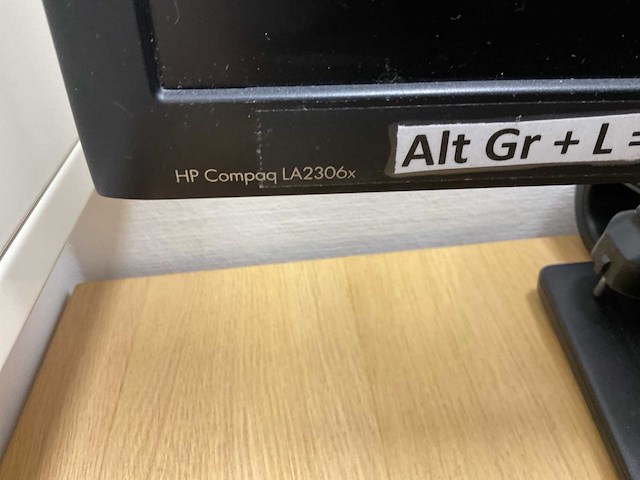 Hp elitedisplay/ compaq - monitor en toetsenbord (3x) - afbeelding 6 van  6