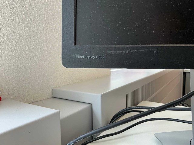 Hp elitedisplay e222 monitor (2x) - afbeelding 2 van  3