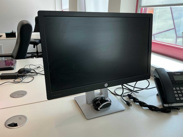 Hp elitedisplay e222 monitor (2x) - afbeelding 3 van  3