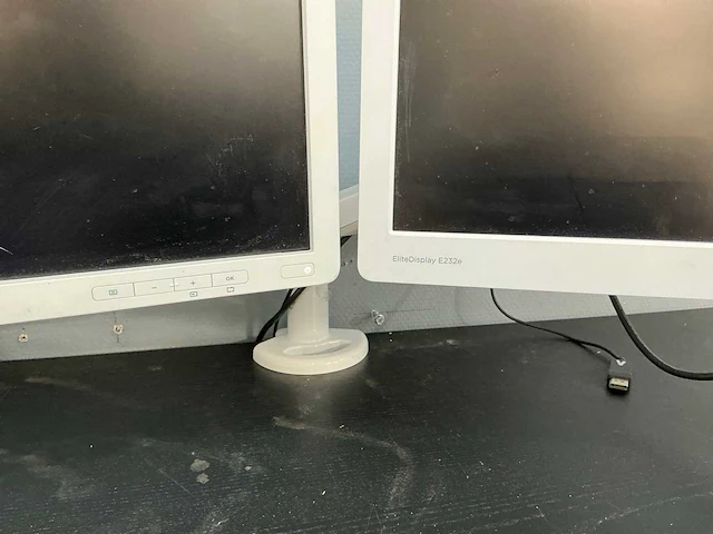 Hp elitedisplay e231e / e232e monitor 23 inch (2x) - afbeelding 12 van  15