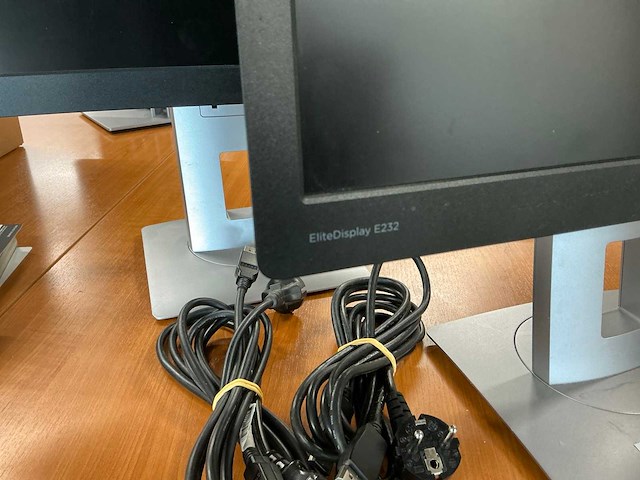 Hp elitedisplay e232 monitor (2x) - afbeelding 2 van  2