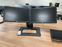 Hp elitedisplay e232 monitoren op steun (2x) - afbeelding 12 van  17