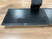 Hp elitedisplay e232 monitoren op steun (2x) - afbeelding 7 van  17