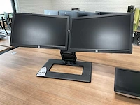 Hp elitedisplay e232 monitoren op steun (2x) - afbeelding 13 van  17