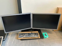 Hp elitedisplay e241i 2 monitoren op steun (3x) - afbeelding 2 van  5