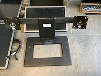 Hp elitedisplay e241i 2 monitoren op steun (3x) - afbeelding 3 van  5