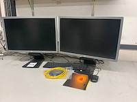 Hp elitedisplay e241i monitor (2x) - afbeelding 3 van  9