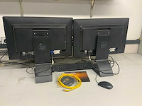 Hp elitedisplay e241i monitor (2x) - afbeelding 4 van  9