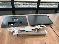 Hp elitedisplay e242 2 monitoren op arm (4x) - afbeelding 2 van  9