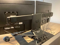 Hp elitedisplay e242 monitor (2x) - afbeelding 6 van  6