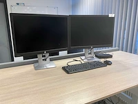 Hp elitedisplay e242 monitor (2x) - afbeelding 1 van  5