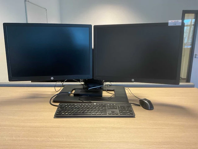 Hp elitedisplay e242 monitor (2x) - afbeelding 1 van  6